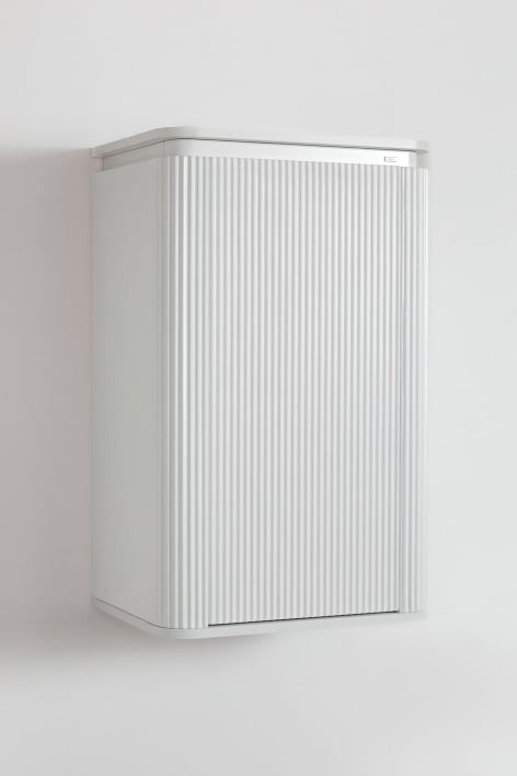 Wandschrank für das Badezimmer aus Holz Carsone - Weiss