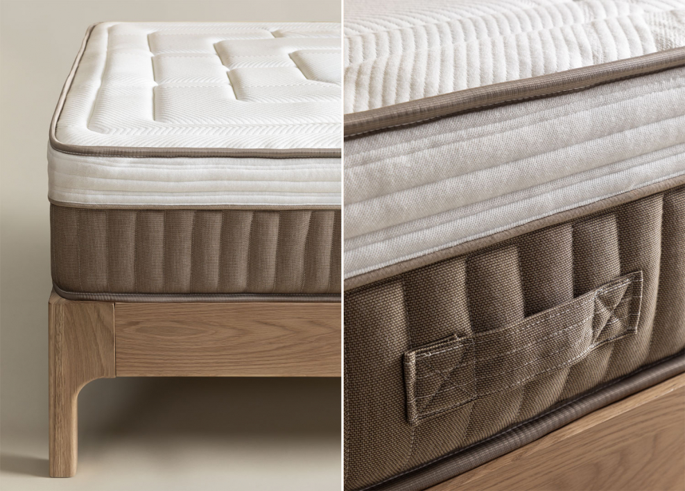 Taschenfederkernmatratze 180x200 cm Benoite