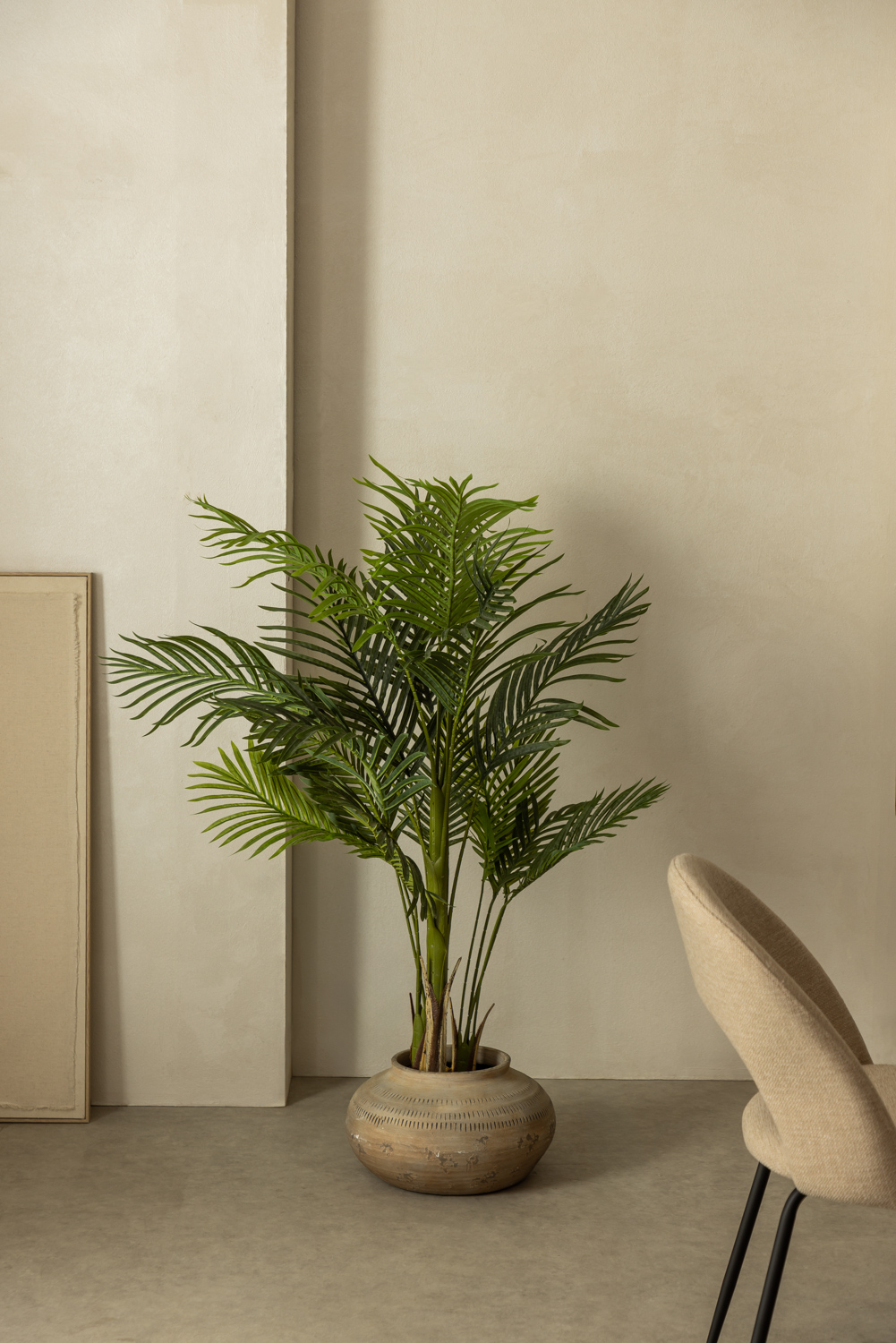 Dekorative Kunstpflanze Palmera 130 cm - SKLUM
