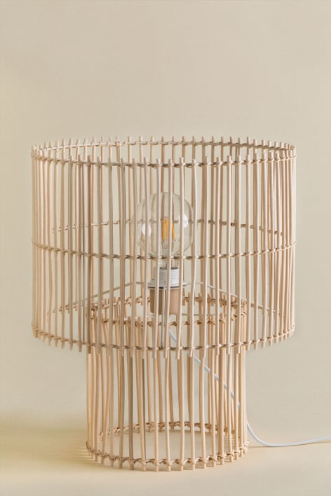 Felicia Rattan-Tischlampe