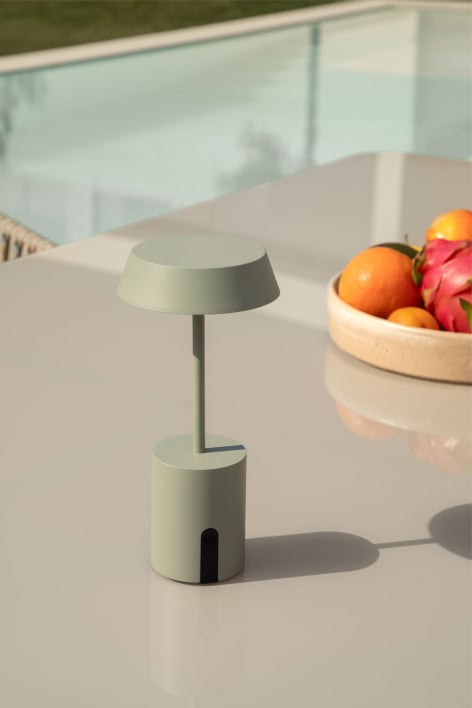 Kabellose LED-Tischlampe für den Außenbereich Uliana