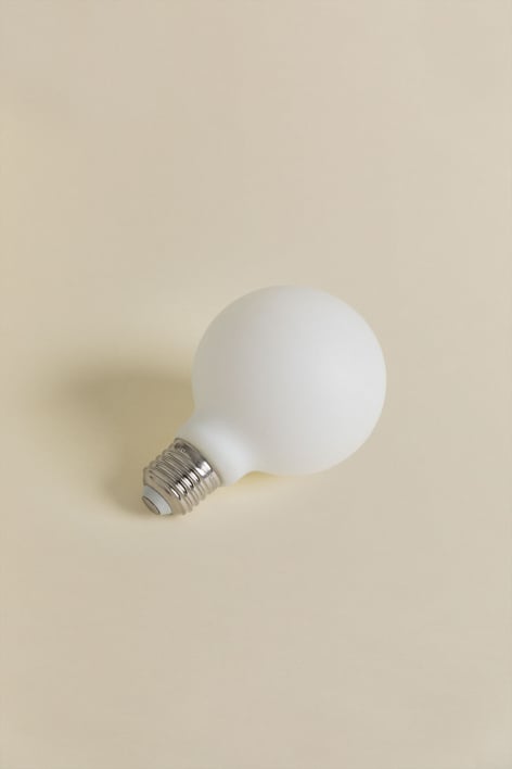 LED-Glühlampe E27 G80 10W Opal