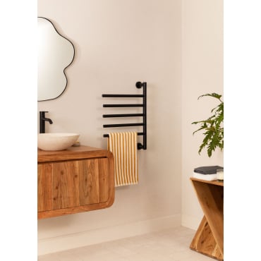 Tyvotrend Elektrischer Handtuchwärmer - 120W Badheizkörper Mit LED Display