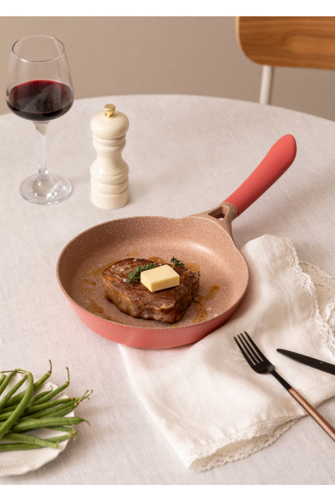 CREATE - PAN STUDIO - Bratpfanne aus Aluminiumguss und Bakelitgriff