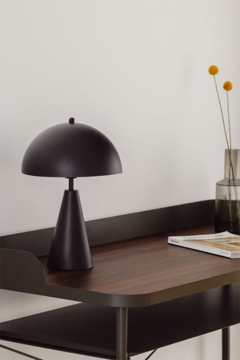 Tischlampe aus Eisen Jaliya - Schwarz