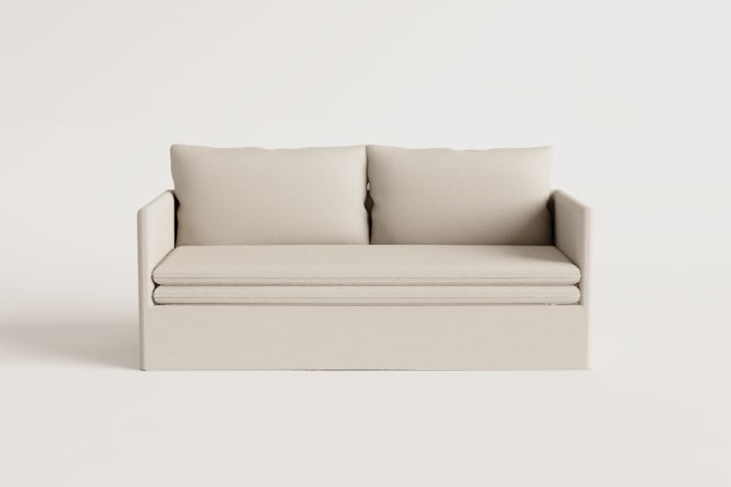 3-Sitzer-Sofa aus Grace-Leinen und Baumwolle