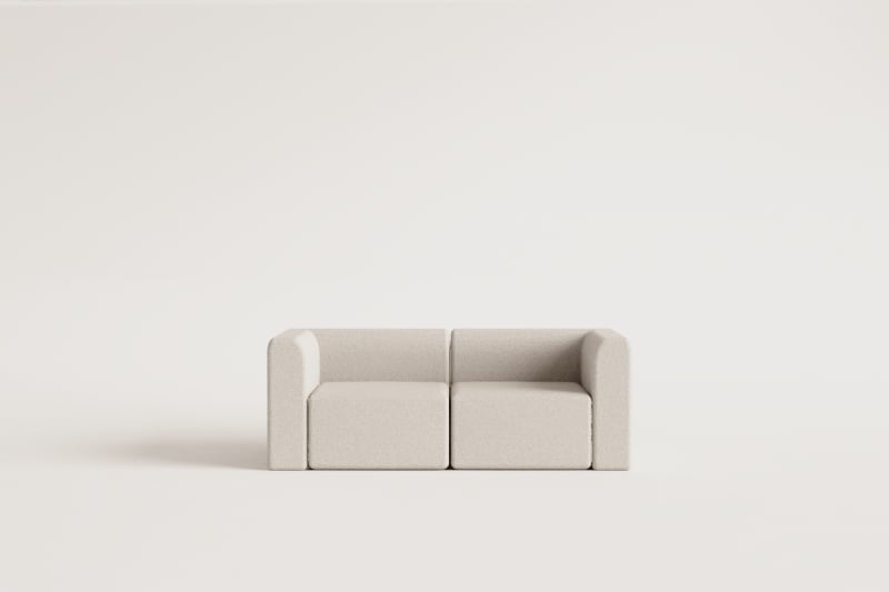 Zweiteiliges modulares Sofa Fogler     