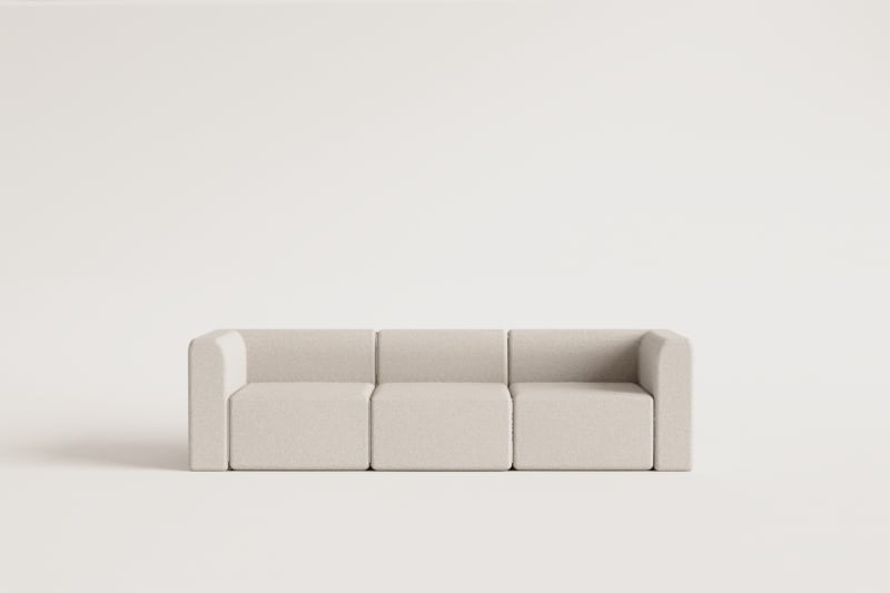 3-teiliges modulares Sofa Fogler     