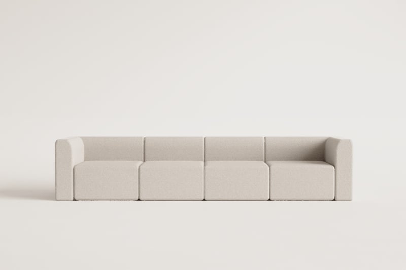 4-teiliges modulares Sofa Fogler 