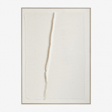 Ovilea-leinenstrukturiertes Dekoratives Gemälde 50 X 70 Cm & A - Sklum