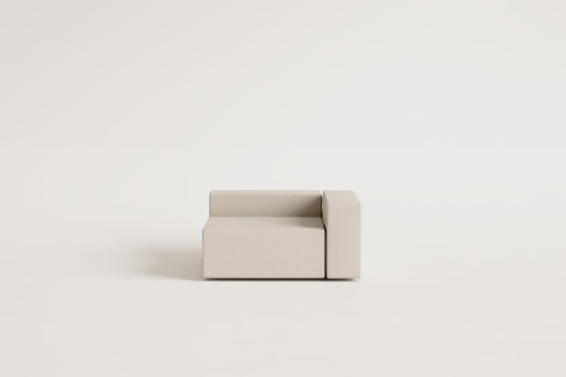 Rechtes Eckmodul (135x113 cm) für Bruna-Modulsofa