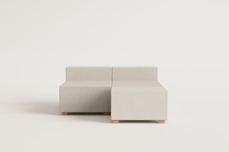 3-teiliges modulares Chaiselongue Sofa Robert