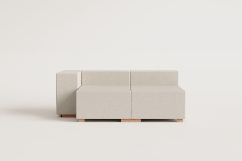 2-teiliges modulares Sofa mit 1 Armlehne Robert