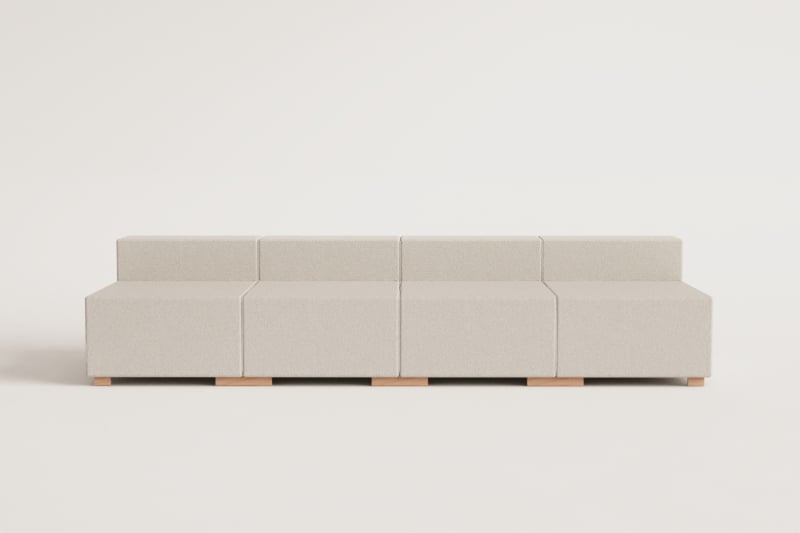 4-teiliges modulares Sofa Robert