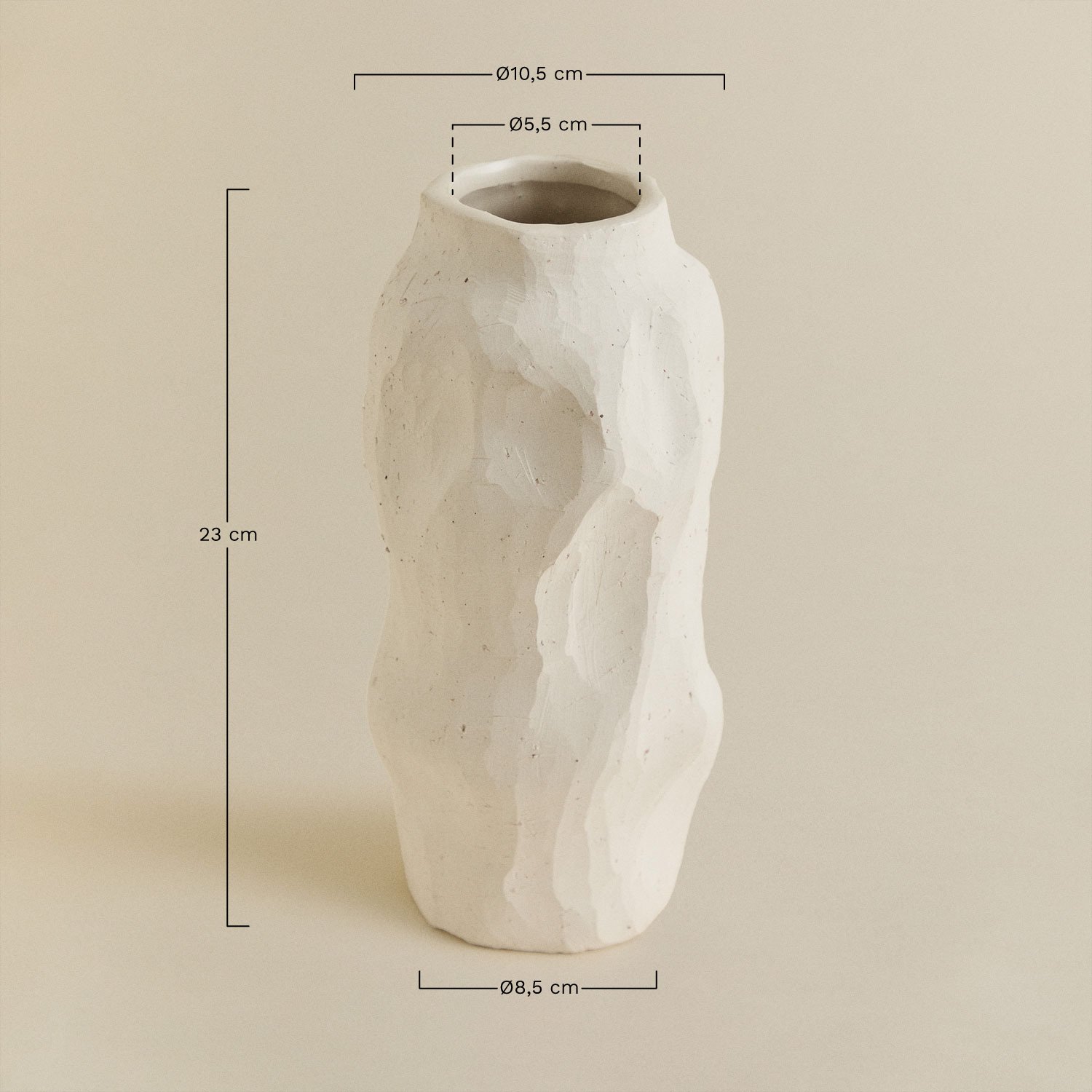 Fergie-Keramikvase, MAßE