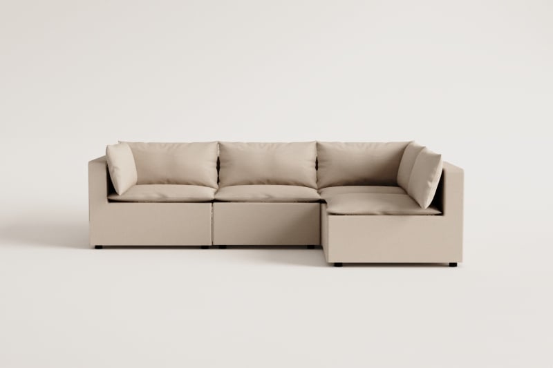 Estefan Style 4-teiliges modulares Sofa 