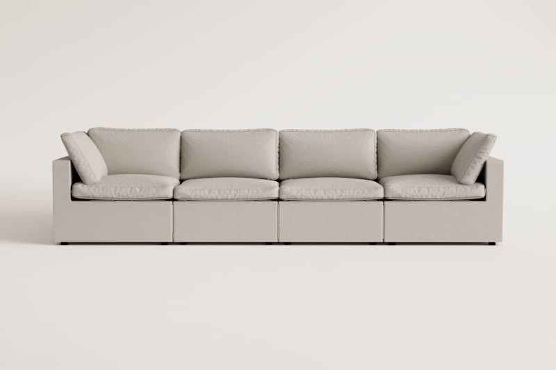 4-teiliges modulares Sofa Airton