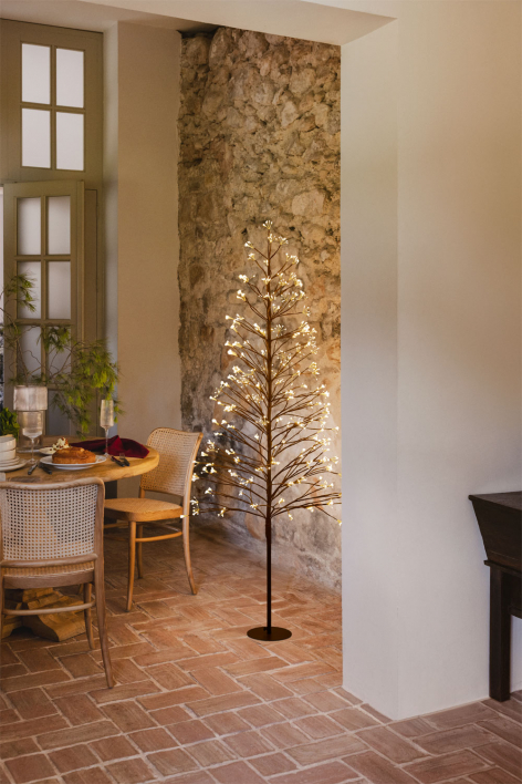 LED-Weihnachtsbaum aus Eisen Dorvin