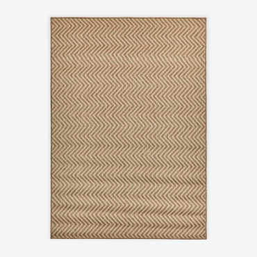Damara Polypropylen-außenteppich Natürliche Farben & 230x160 Cm - Sklum
