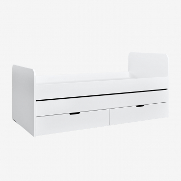 Bett Für 90 Cm Matratze Janete Kids Tagesbett Mit Stauraum & 90 X 190 Cm - Sklum