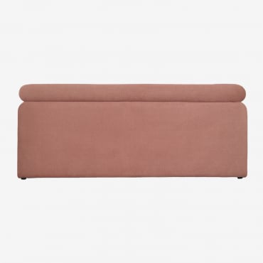 240 Cm Gepolstertes Kopfteil Cirene Stofffarbe Quarzrosa & 200 - Sklum
