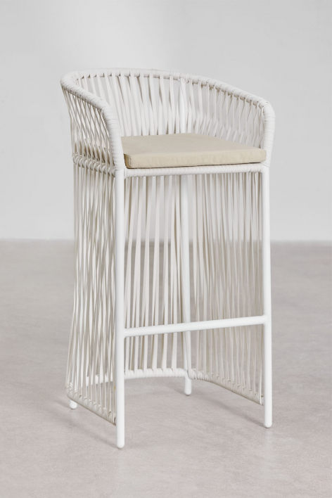 4er-Pack Sophie Barhocker - Gardenia Weiß