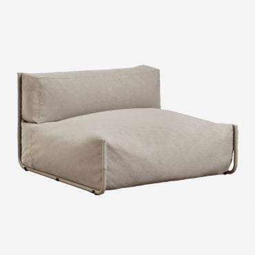 Mittelmodul Für Das Modulare Gartensofa Oporto Moka Braun - Sklum