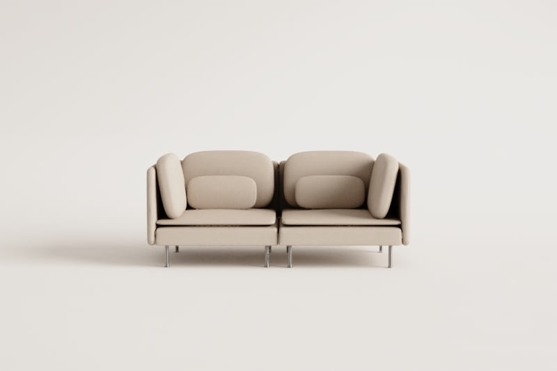 Oriol 2-teiliges modulares Sofa