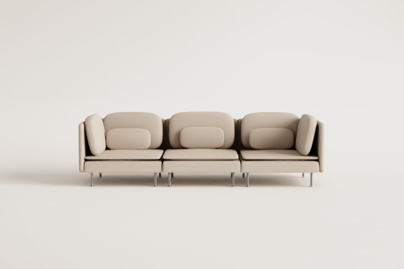 Oriol 3-teiliges modulares Sofa