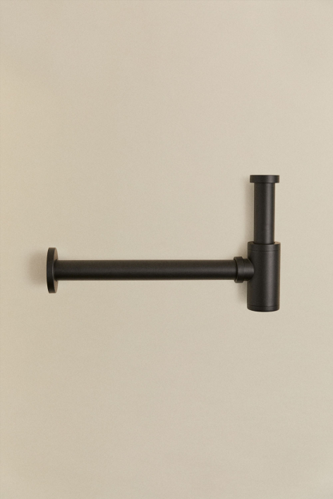 Bibur Edelstahl-Spülbeckensiphon