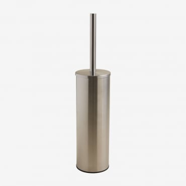 Toilettenbürste Aus Edelstahl Albox Gebürstetes Grau - Sklum