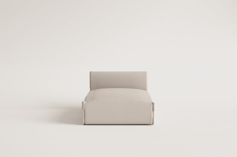 Chaise-Longue-Modul für Gartenmodulsofa Oporto