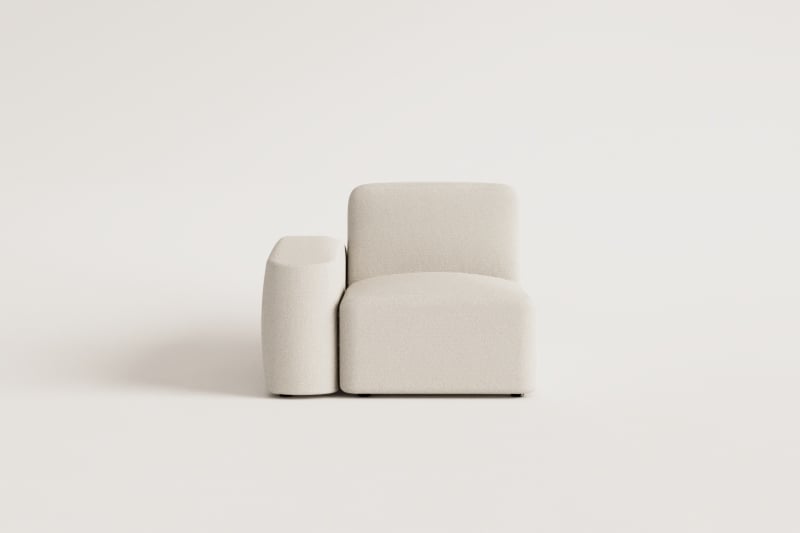 Linkes Eckmodul für Bastian-Modulsofa 