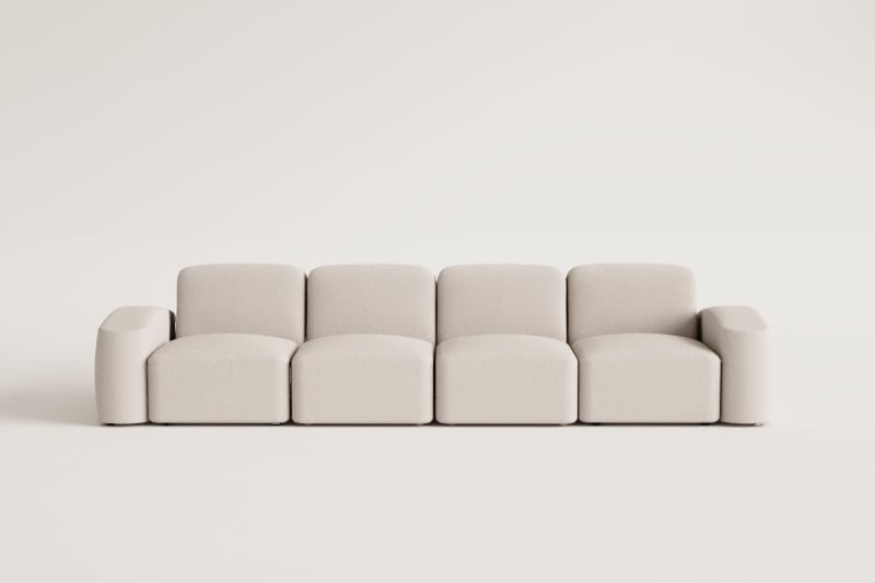 Bastian 4-teiliges Modulsofa