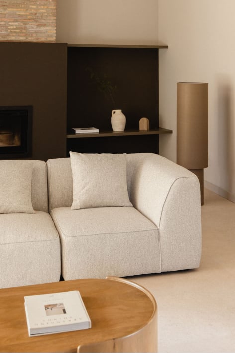 Eckmodul für Cardea gepolstertes Modulsofa