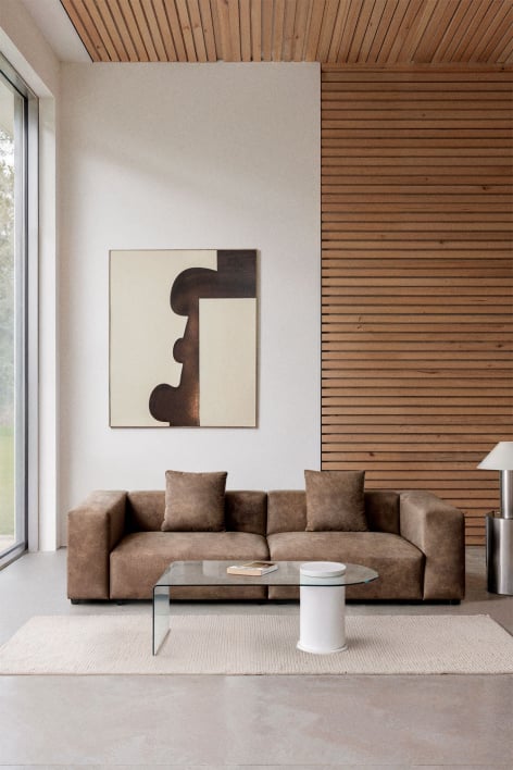 2-teiliges modulares Sofa ↔︎270 cm mit hoher Armlehne Bruna