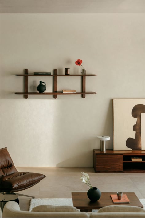 Wandregal aus Holz Veleta