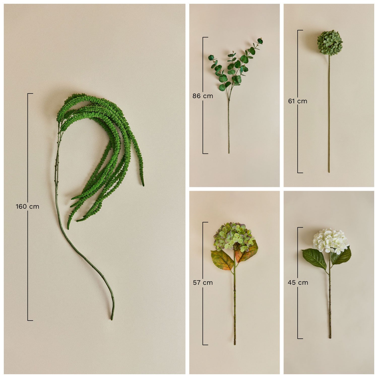 Dekorativer Glockenblumenstrauß, MAßE