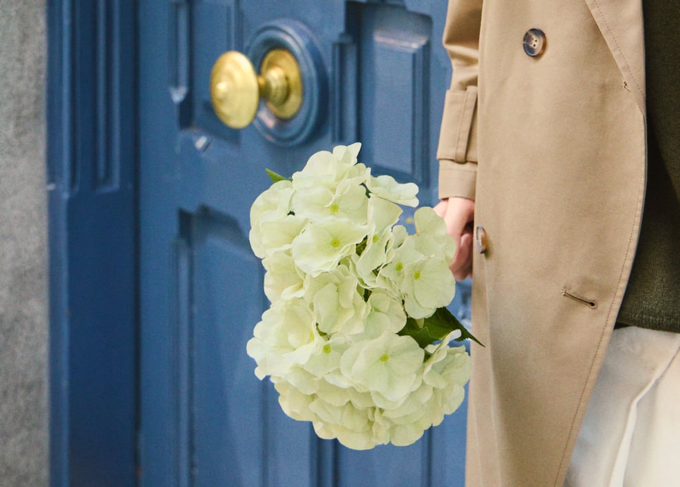 Pack mit 2 dekorativen Blumen Arielian