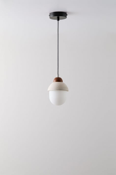 Hängende Deckenlampe aus Beton Dotsie