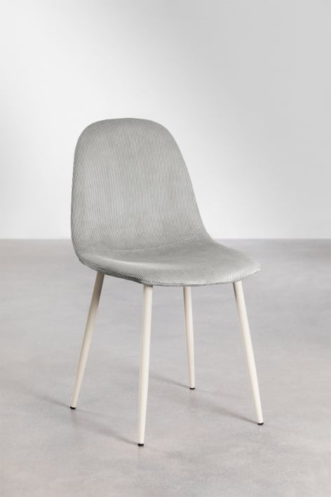 Pack mit 2 Glamm Esszimmerstühlen - Creme-Beige