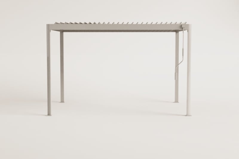 Bioklimatische Pergola mit Aluminiumlamellen Druvia