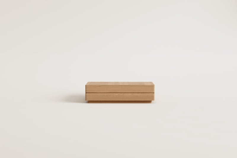 Rechteckiger Gartentisch 130x75 cm aus Akazienholz Verona