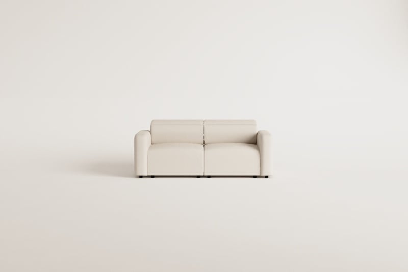 Elektrisches 2-Sitzer-Sofa mit Relaxfunktion aus Chenille Sirex