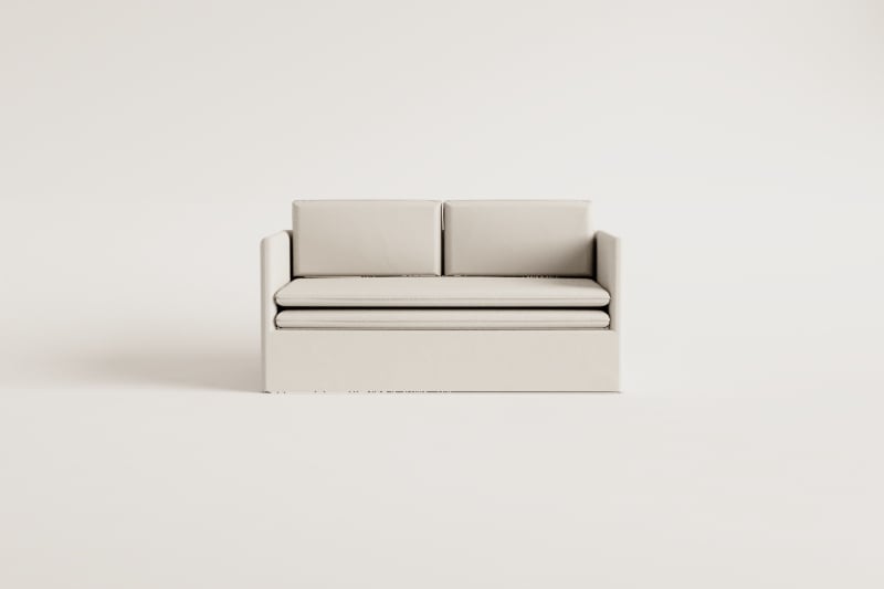 Grace 2-Sitzer-Sofa aus Leinen und Baumwolle