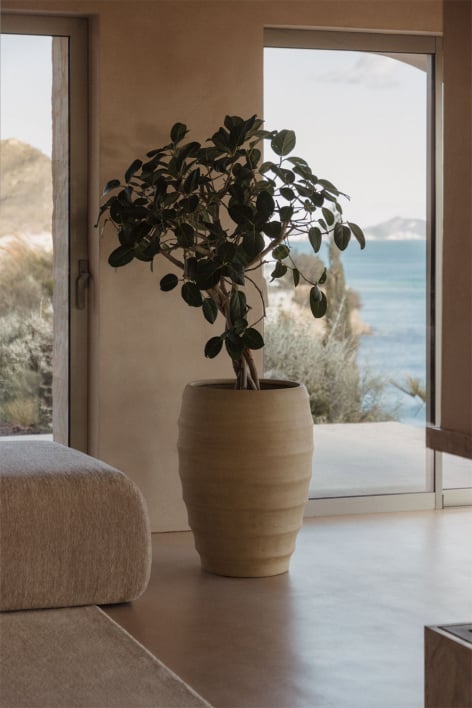 Blumentopf aus Beton Gabe