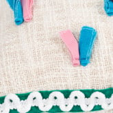 Quadratischer Kissenbezug aus Baumwolle (50x50 cm) Yamir, Miniaturansicht 4