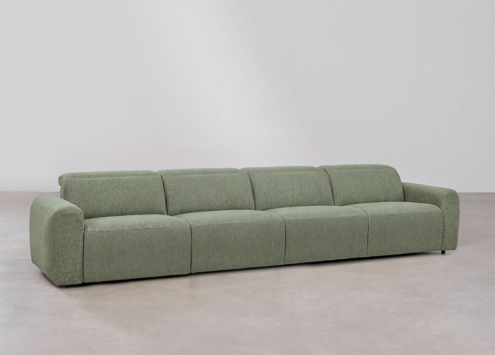 Elektrisches und verstellbares 5-Sitzer-Sofa Peggy
