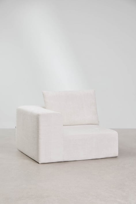 Eckmodul für modulare Chenille-Sofas, vakuumverpackt Norridge