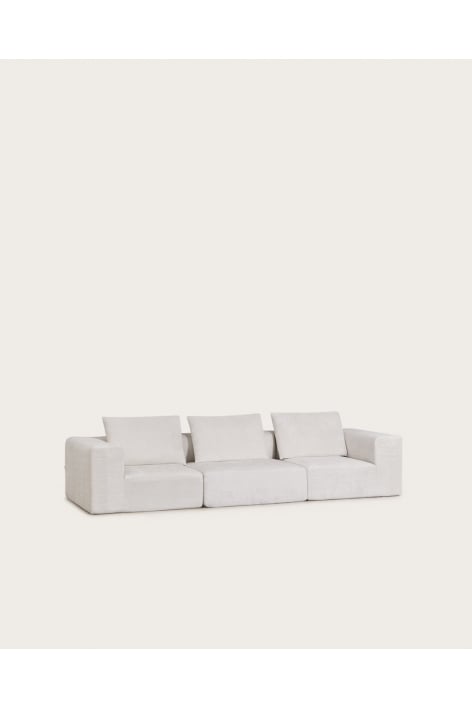 Vakuumverpacktes 3-teiliges Modulares Sofa aus Chenille Norridge
